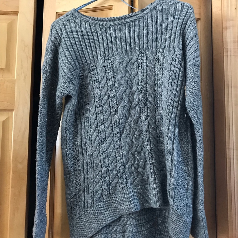 Gray knit Sweater